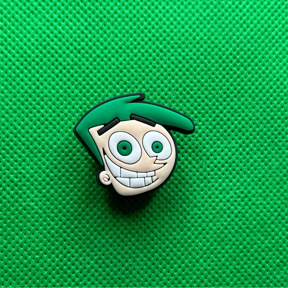 🌼 (5/$10 or 10/$15) NEW Cartoon Network Cosmo Fairly Odd Parents Croc Charm